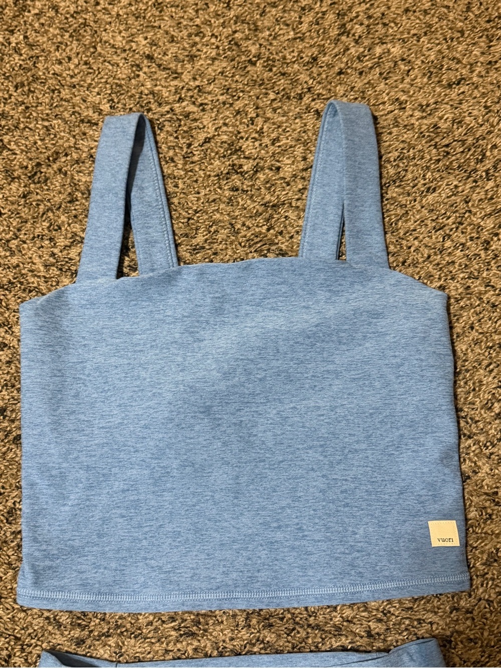 Vuori Elevation Isle Blue Heather Set - Picture 2 of 6